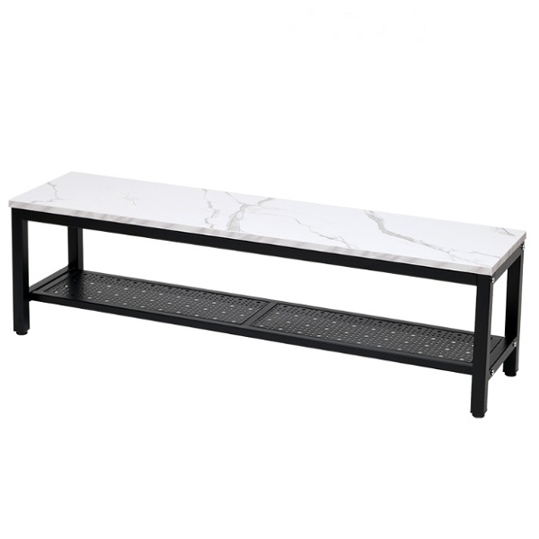 도리퍼니처 아이언 블랙 마블패턴 거실장 1200_이미지