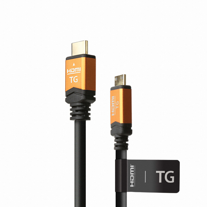 HDMI to Mini HDMI Ver2.0 무산소동 프리미엄 골드 케이블
