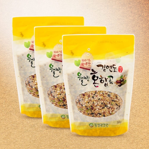 횡성광명원 김연도 건강 웰빙 혼합곡 500g (2개)