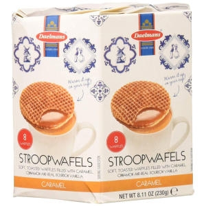  네덜란드 stroopwafel 스트룹와플 카라멜 230g 4팩