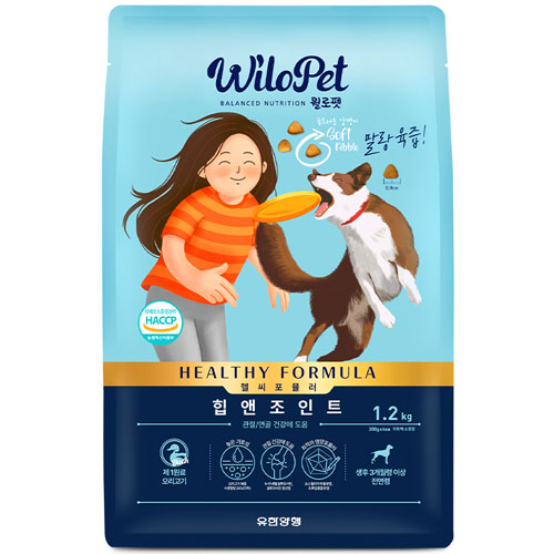 유한양행 헬시포뮬러 힙앤조인트 말랑육즙 소프트사료 1.2kg (2개)_이미지