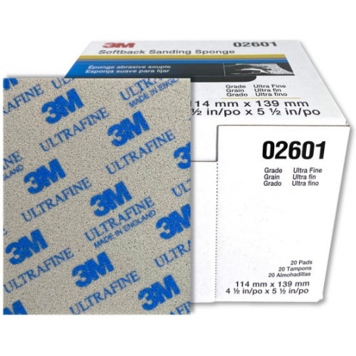 3M 소프트백 샌딩스펀지 파인 02601
