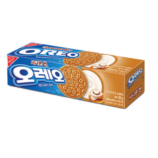 오레오 시나몬 번 쿠키 80g X 5통