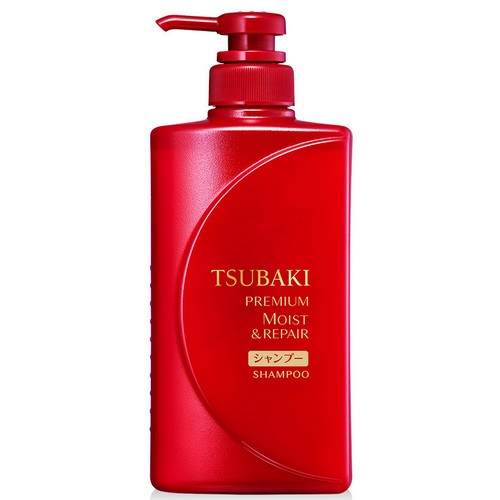 시세이도 츠바키 프리미엄 모이스트 앤 리페어 샴푸 490ml (1개)