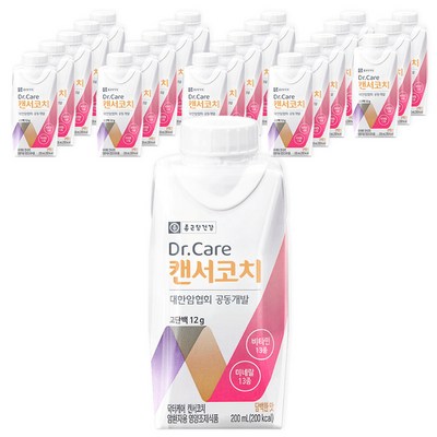 종근당건강 닥터케어 캔서코치 200ml (24개)_이미지