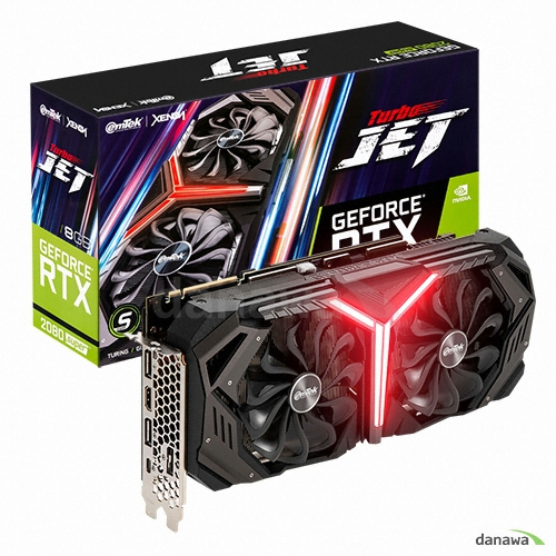 이엠텍 XENON 지포스 RTX 2080 SUPER TURBO JET D6 8GB