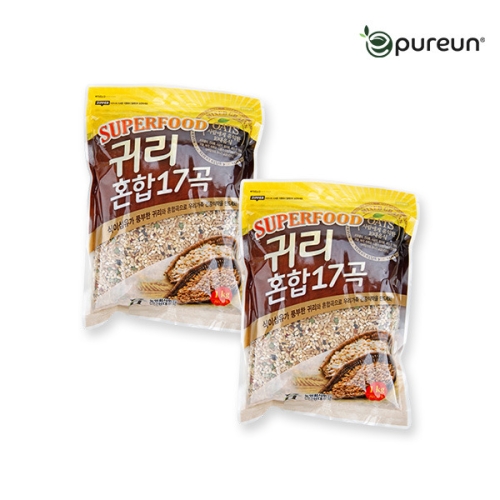 이잡곡이다 귀리혼합 17곡 1kg x 2봉_이미지