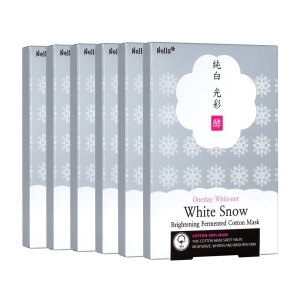 넬라판타지아 넬라 하얀눈 순면 미백 화이트닝 마스크팩 (30매)