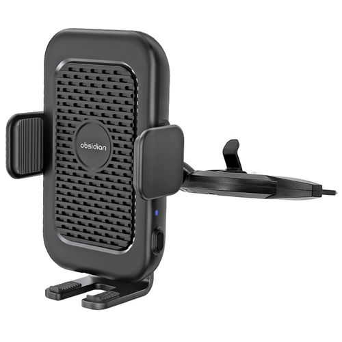 코모란트 옵시디언 차량용 듀얼코일 쿨링팬 CD슬롯 무선충전거치대 CT-W18 + CT-H20_이미지