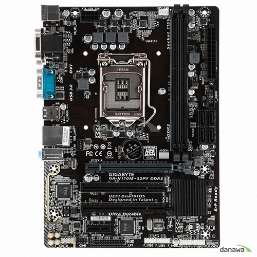 GIGABYTE GA-H110M-S2PV DDR3 듀러블에디션 피씨디렉트