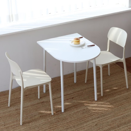 비알프렌드 오호 반타원 식탁 800x600 (의자별도)_이미지