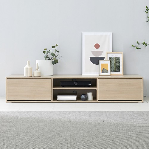 라인 2선반형 거실장 1800