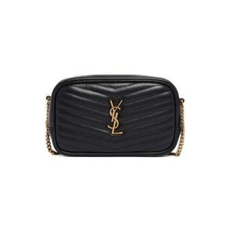 생로랑 모노그램 퀼팅 루 미니 블랙 크로스백 748849 DV707 1000 151616119_이미지