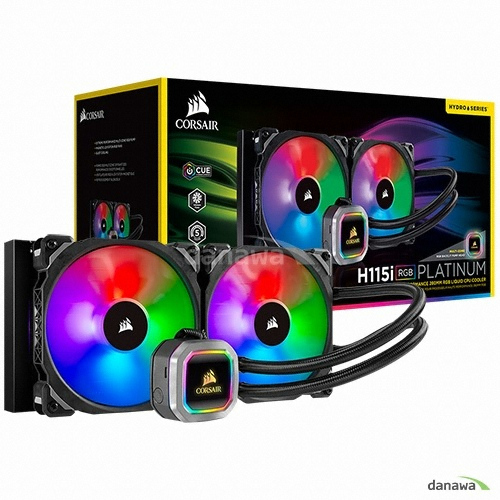 CORSAIR HYDRO SERIES H115i RGB Platinum_이미지