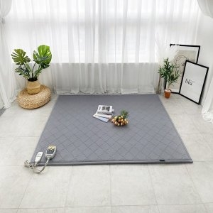 더크린 탄소매트 침대 온열 숯 싱글 1인용 분리난방 그레이