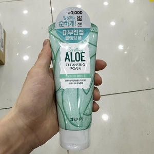 과일나라 생기 가득한 알로에 수딩 클렌징폼 130g (1개)_이미지