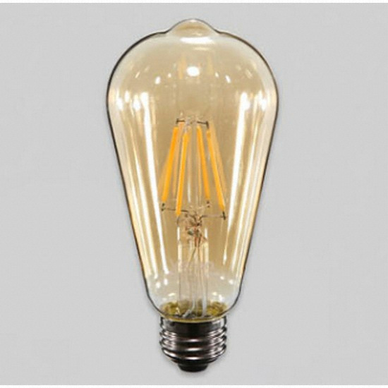 LED ST64 에디슨전구 전구색 4W