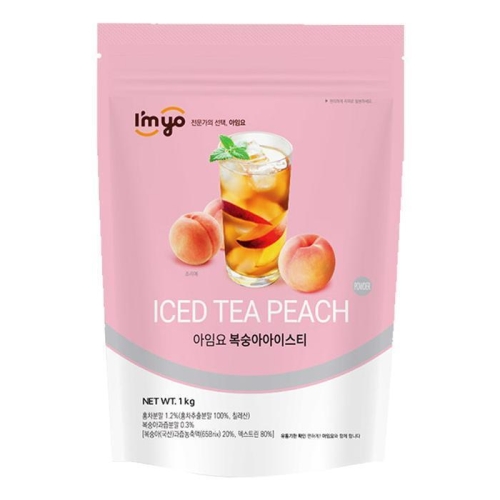 아임요 복숭아 아이스티 1kg [3개]