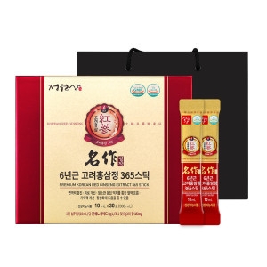 네이처가든 정원삼 6년근 고려홍삼정 365스틱 명작 10ml 30포_이미지