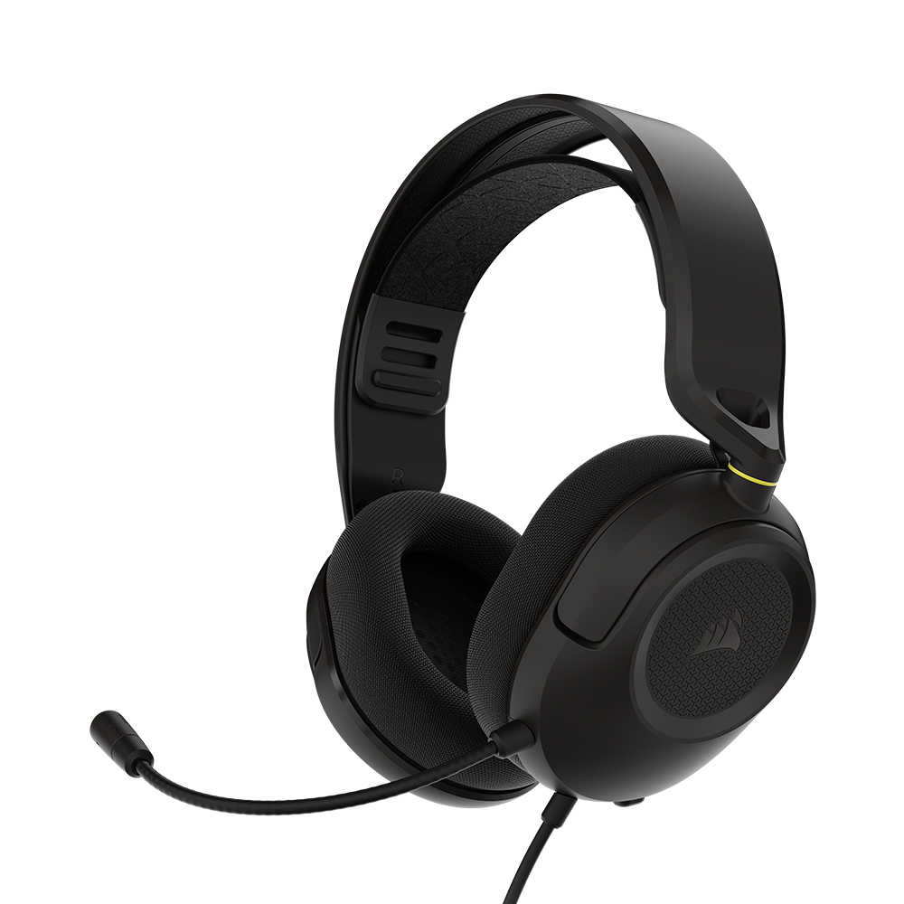 CORSAIR HS35 v3 게이밍 헤드셋 (블랙, 정품)_이미지