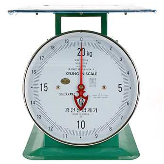 경인산업 경인지시저울 (20kg/100g)_이미지