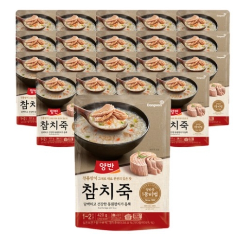 동원F&B 양반 참치죽 420g (2개)_이미지