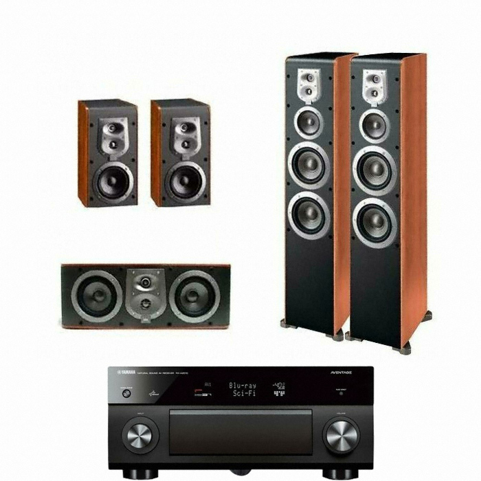 JBL ES80 5.0채널 + 야마하 AV리시버 (RX-A2010)_이미지