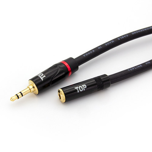 탑라인에이치디 HDTOP 3.5mm 스테레오 연장 케이블 (2m, HT-TP391)_이미지