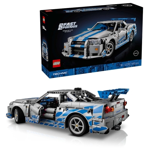 레고 패스트 & 퓨리어스 2 Nissan Skyline GT-R (R34) (42210) (해외구매)_이미지