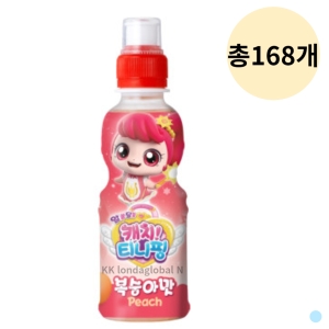 웅진식품 캐치 티니핑 복숭아맛 200ml (168개)_이미지