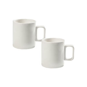 시라쿠스 ㅤ뉴욕 백지 일자머그 300ml (4개)_이미지
