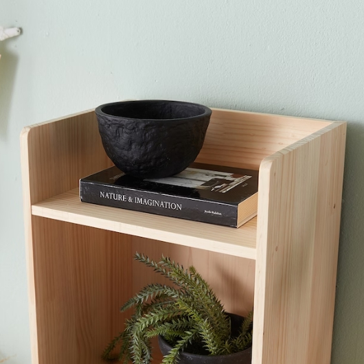 비앙스 Ditto 원목 2단 틈새수납장_이미지