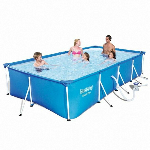  사각 기둥 대형 풀장 400cm (56424)