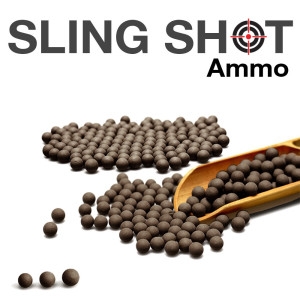 비상 새총알 1kg 세라믹구슬 고급 황토구슬 새총 총알 10mm