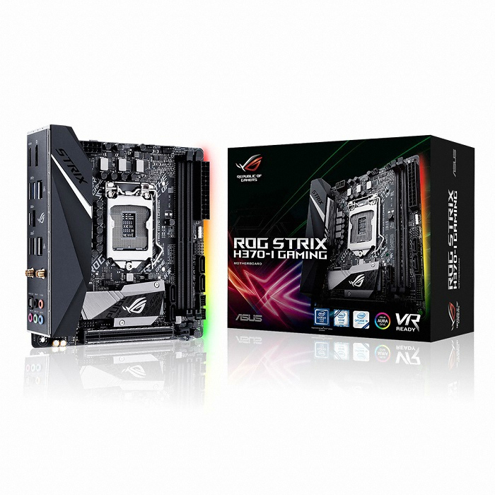 ASUS ROG STRIX H370-I GAMING 아이보라