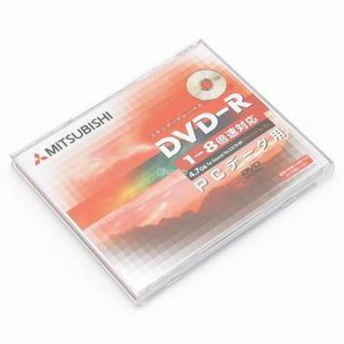 미쓰비시 DVD-R 4.7GB 8x 슬림 1장_이미지