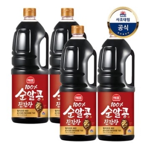 해표 순알콩 진간장 1.8L (4개)_이미지