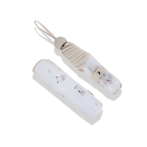  산리오 포차코 TPU 55 스케치 3단우산 OUHKU80050 아이보리