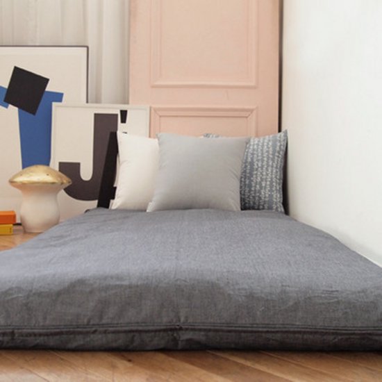 메종드룸룸 블랙 티 요커버+요솜 세트