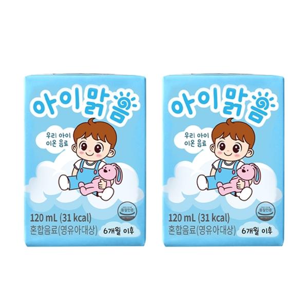 서울에프엔비 아이맑음 우리 아이 이온음료 120ml