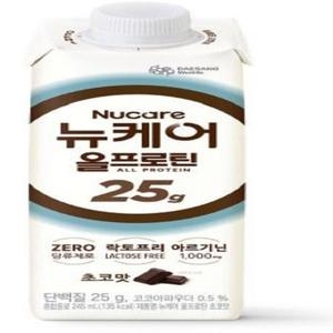 대상웰라이프 뉴케어 올프로틴 초코맛 245ml이미지입니다. 누르면 해당 게시물로 새창이동합니다.