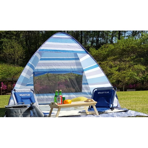 아이디인더스트리 알뜨리 피크닉 원터치텐트 중형
