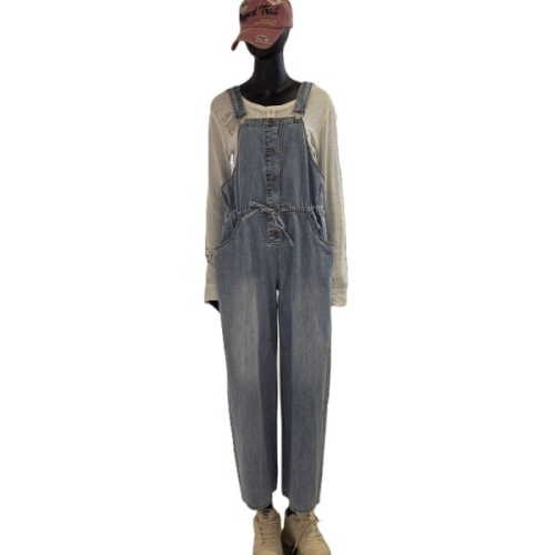 의류 여전용 앞단짝 데님 오버롤 JR2OPF721