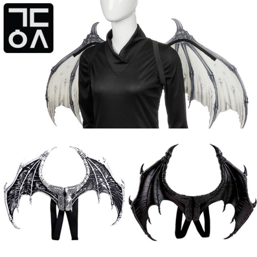 드래곤 날개 졸업사진 컨셉 악마 용 마녀 코스튬 코스프레 데이 망토 의상 대여 X