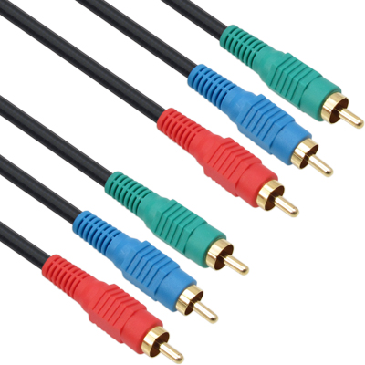 강원전자 NETmate 컴포넌트 비디오 케이블 (NMA-3R030C, 3m)