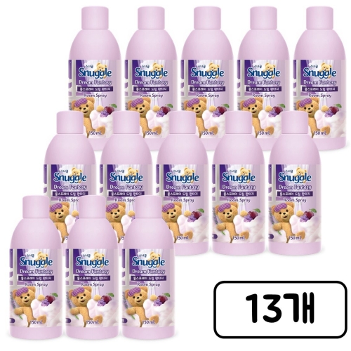 유니레버 스너글 룸스프레이 드림 판타지 리필 150ml (13개)