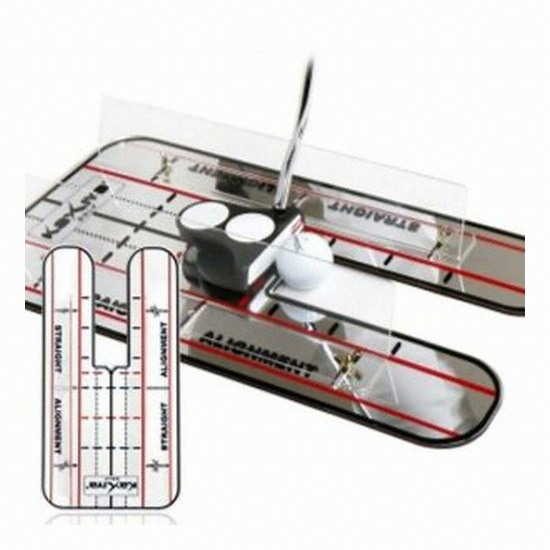 지온카시야  직선 퍼팅 얼라이먼트 미러 연습기