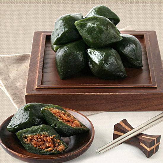 국산쌀100% 쑥송편 1kg (1개)_이미지