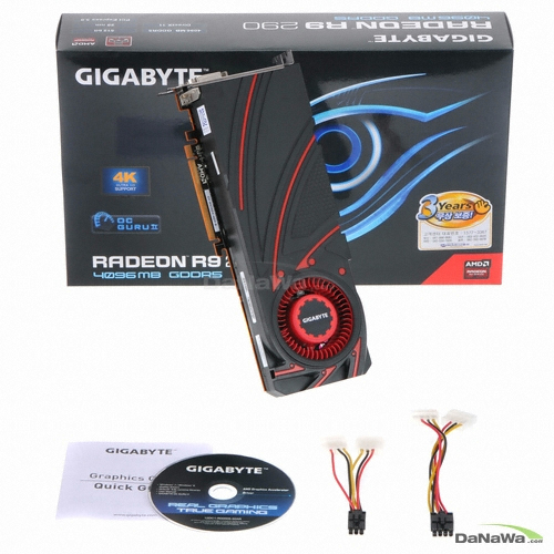 GIGABYTE 라데온 R9 290 D5 4GB_이미지