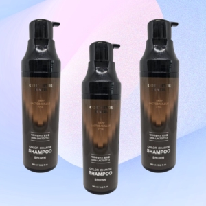꾸띄르헤어 시즌4 스킨락토7714 샴푸 멋내기갈색 190ml (3개)_이미지